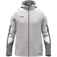 Jako Kapuzenjacke Dynamic Kinder - hellgrau/weiß/grau