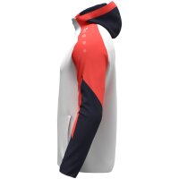 Jako Kapuzenjacke Dynamic - weiß/coral/marine