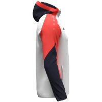 Jako Kapuzenjacke Dynamic - weiß/coral/marine