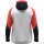 Jako Kapuzenjacke Dynamic - weiß/coral/marine