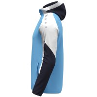 Jako Kapuzenjacke Dynamic - skyblue/weiß/marine