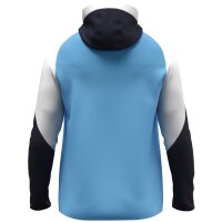 Jako Kapuzenjacke Dynamic - skyblue/weiß/marine