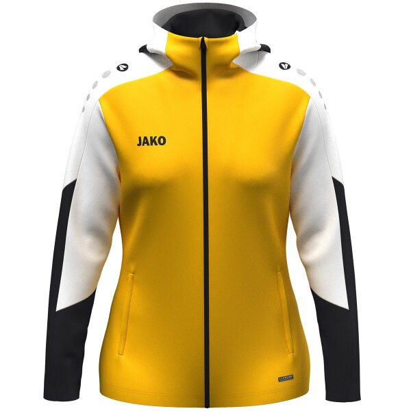 Jako Kapuzenjacke Dynamic - gelb/weiß/schwarz