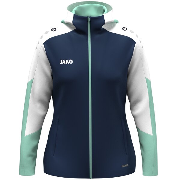 Jako Kapuzenjacke Dynamic - marine/weiß/minze