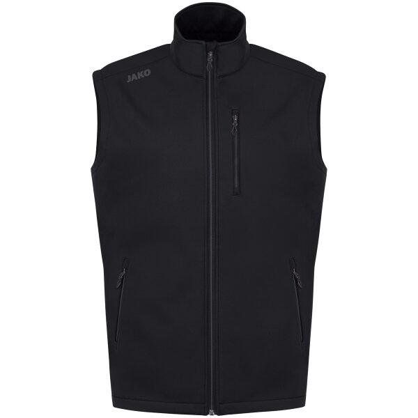 Jako Softshellweste Premium - schwarz
