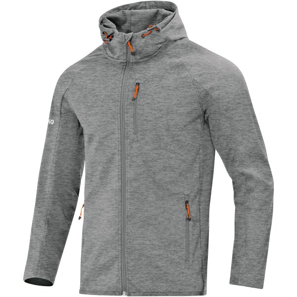 Jako Softshelljacke Light Damen - grau meliert