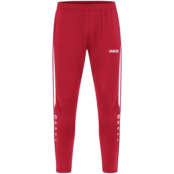 Jako Trainingshose Power - rot/weiß