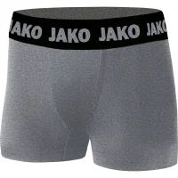 Jako Boxershort Funktion kurze Hose Unisex - grau meliert