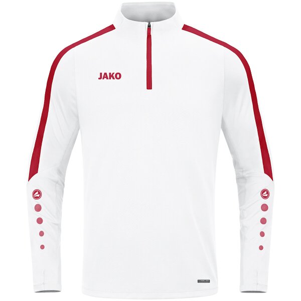 Jako Ziptop Power - weiß/rot