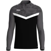 Jako Ziptop Iconic Kinder - schwarz/anthrazit