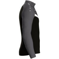 Jako Ziptop Iconic Kinder - schwarz/anthrazit