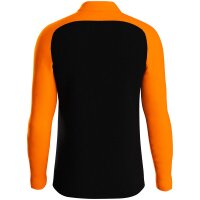 Jako Ziptop Iconic Kinder - schwarz/neonorange