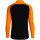 Jako Ziptop Iconic Kinder - schwarz/neonorange