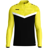 Jako Ziptop Iconic Kinder - schwarz/soft yellow