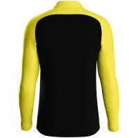 Jako Ziptop Iconic Kinder - schwarz/soft yellow