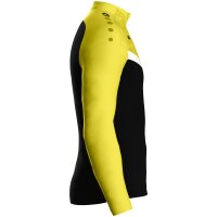 Jako Ziptop Iconic Kinder - schwarz/soft yellow