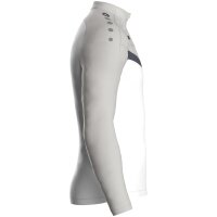 Jako Ziptop Iconic Kinder - weiß/soft grey/anthra light