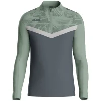 Jako Ziptop Iconic - anthra light/mintgrün/soft grey