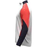 Jako Ziptop Dynamic Kinder - weiß/coral/marine