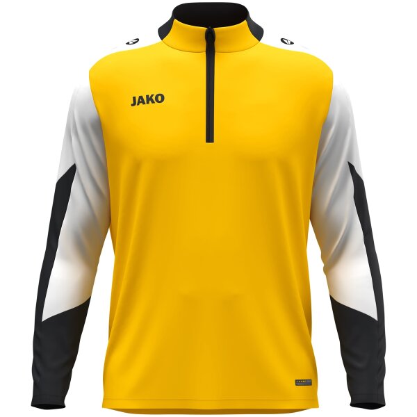Jako Ziptop Dynamic Kinder - gelb/weiß/schwarz