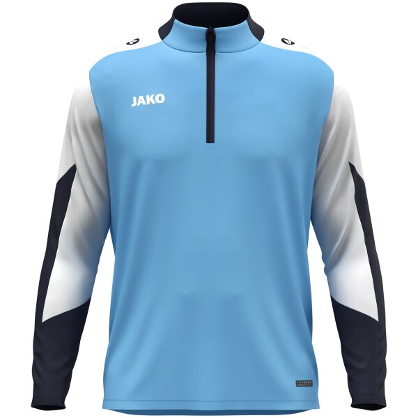 Jako Ziptop Dynamic Kinder - skyblue/weiß/marine