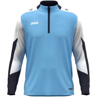 Jako Ziptop Dynamic Kinder - skyblue/weiß/marine
