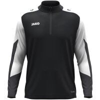 Jako Ziptop Dynamic Kinder - schwarz/weiß/anthrazit