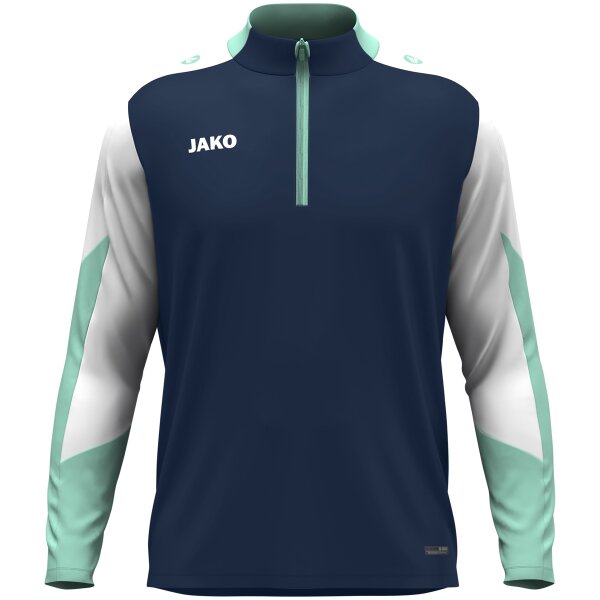 Jako Ziptop Dynamic Kinder - marine/weiß/minze