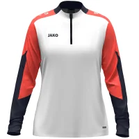 Jako Ziptop Dynamic - weiß/coral/marine