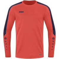 Jako Sweat Power Kinder - flame/marine