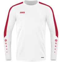 Jako Sweat Power - weiß/rot