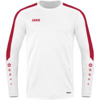 Jako Sweat Power - weiß/rot