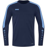 Jako Sweat Power - marine/skyblue