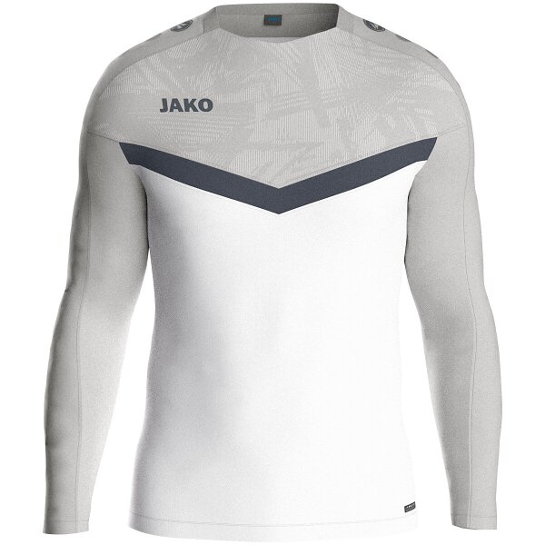Jako Sweat Iconic - weiß/soft grey/anthra light