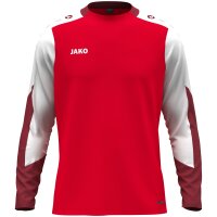 Jako Longsleeve Dynamic Kinder - rot/weiß/dunkelrot