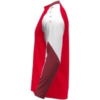 Jako Longsleeve Dynamic Kinder - rot/weiß/dunkelrot