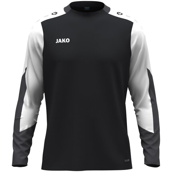 Jako Longsleeve Dynamic Kinder - schwarz/weiß/anthrazit
