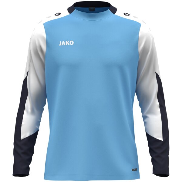 Jako Longsleeve Dynamic - skyblue/weiß/marine