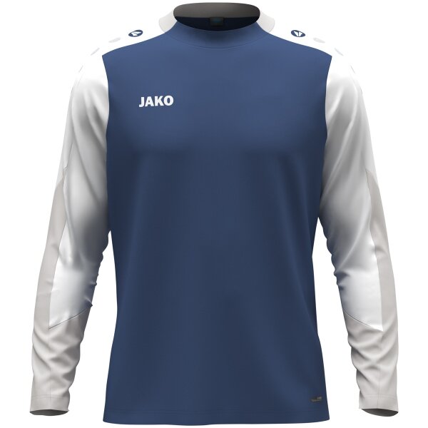 Jako Longsleeve Dynamic - nachtblau/weiß/hellgrau