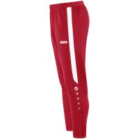 Jako Polyesterhose Power - rot/weiß