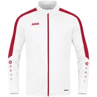 Jako Polyesterjacke Power Kinder - weiß/rot