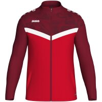 Jako Polyesterjacke Iconic - rot/weinrot
