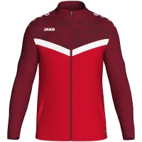 Jako Polyesterjacke Iconic Kinder - rot/weinrot