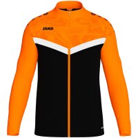 Jako Polyesterjacke Iconic Kinder - schwarz/neonorange