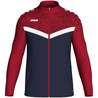 Jako Polyesterjacke Iconic Kinder - marine/chili rot