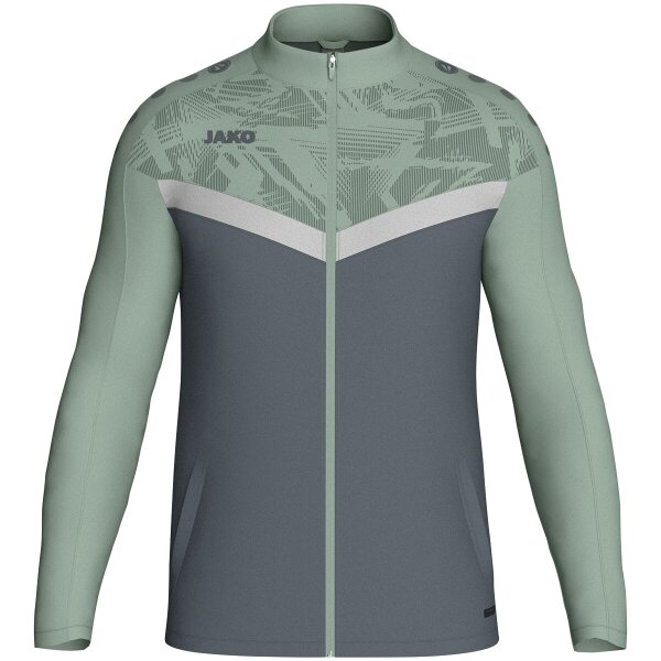Jako Polyesterjacke Iconic Kinder - anthra light/mintgrün/soft grey