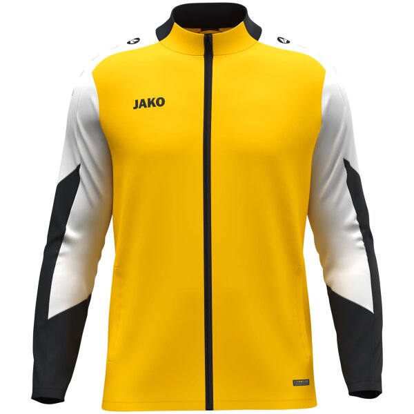 Jako Polyesterjacke Dynamic Kinder - gelb/weiß/schwarz