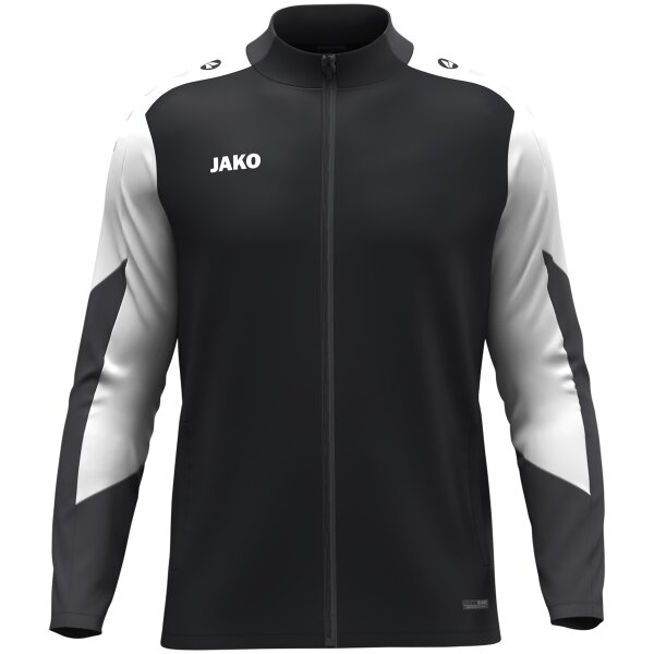 Jako Polyesterjacke Dynamic Kinder - schwarz/weiß/anthrazit