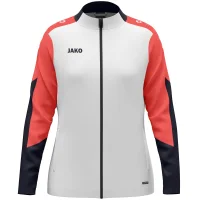 Jako Polyesterjacke Dynamic - weiß/coral/marine