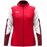 Jako Polyesterjacke Dynamic - rot/weiß/dunkelrot